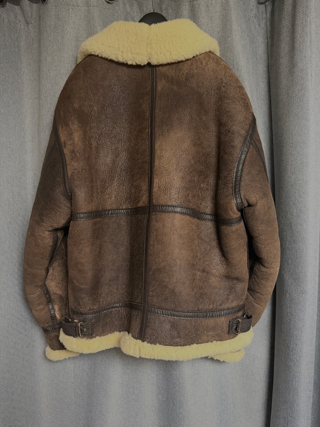 리얼 양가죽 B-3 무스탕 상품이미지2