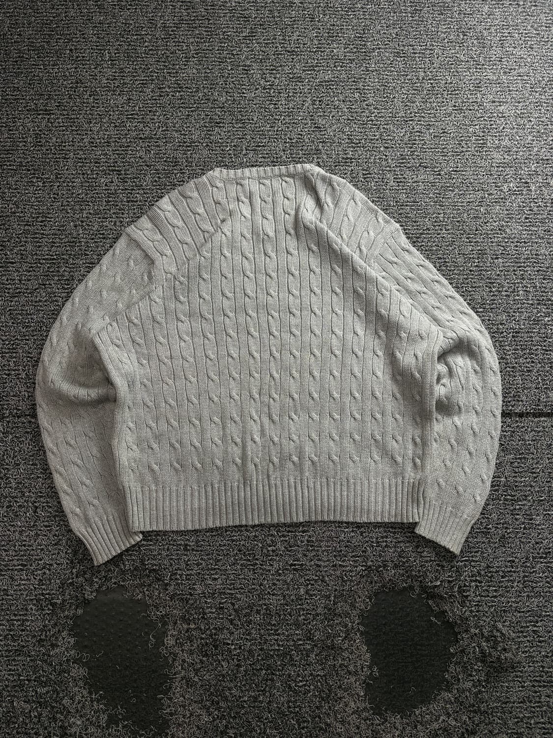 폴로 랄프로렌 아카이브 포니로고 케이블 니트 4183 상품이미지5