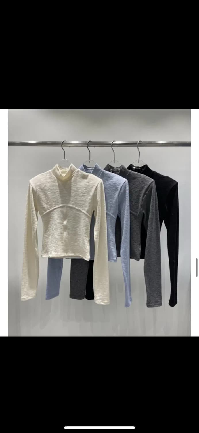 탑드레싱 클로즈 폴라티 - 아이, 스카이블루 상품이미지3