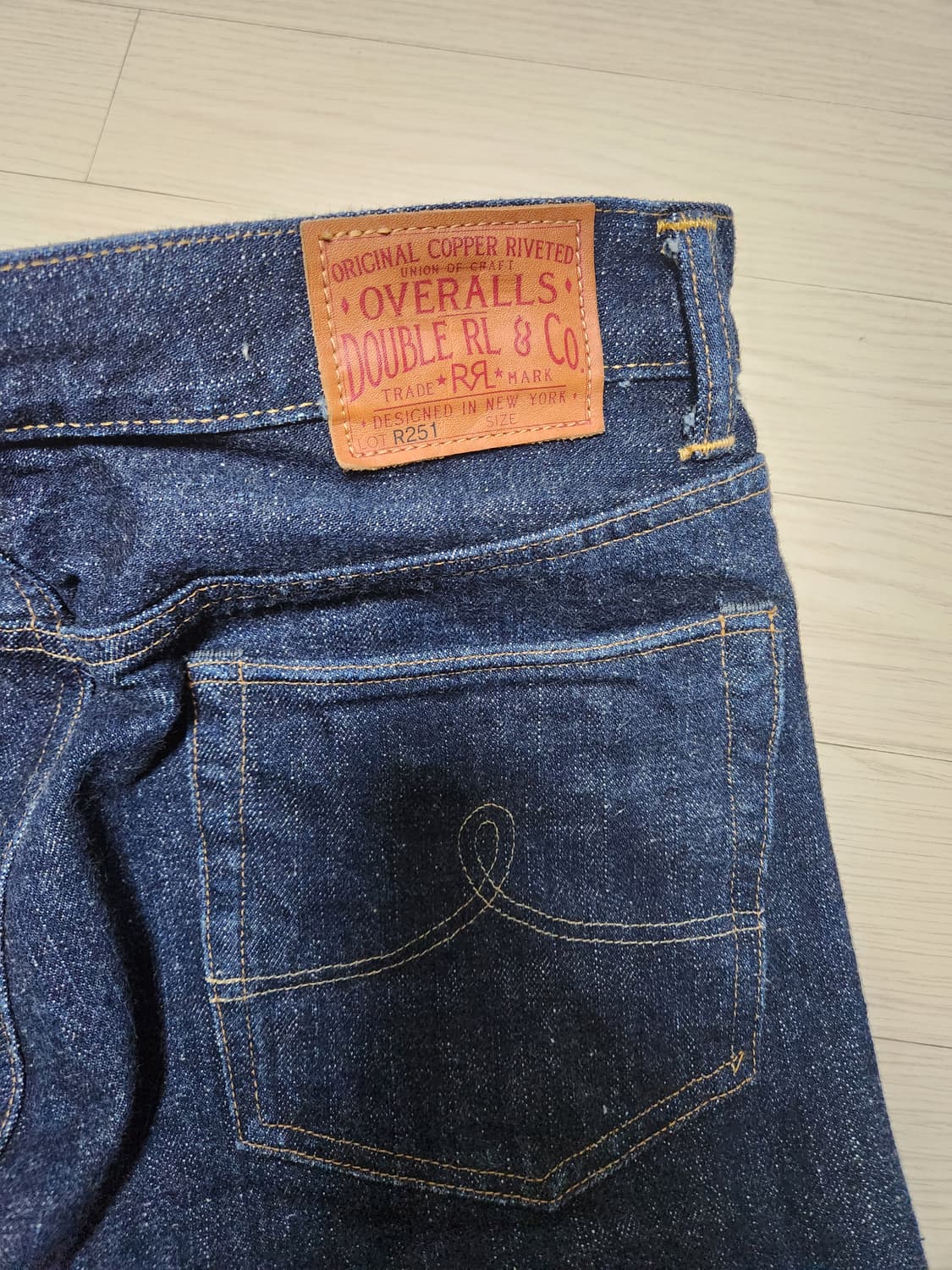 RRL 더블알엘 리미티드 진 [빈티지 파이브포켓 / 헤어리 데님 ] 상품이미지3