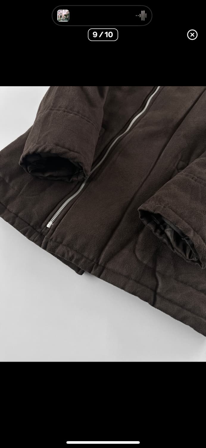 00s 스나오 쿠와하라 사선 집업 자켓 상품이미지9