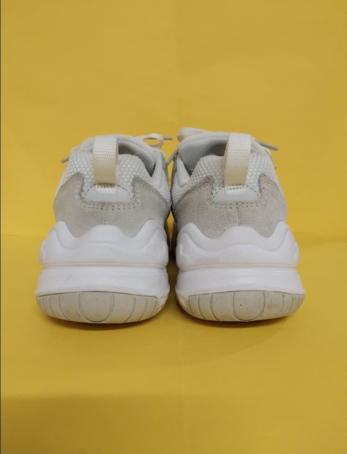 여성 나이키 테크 헤라 화이트 런닝화, 운동화 (235) 상품이미지4