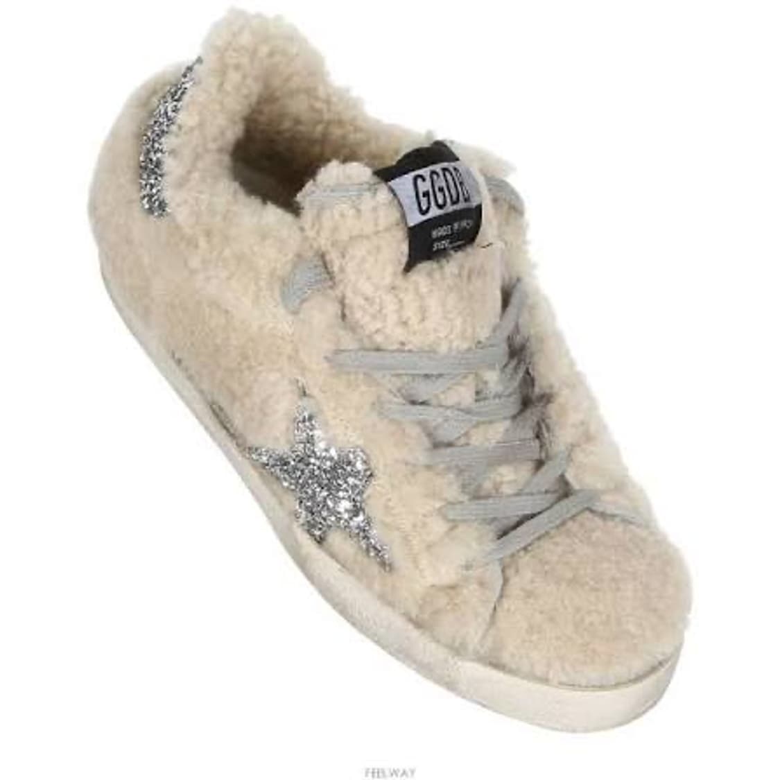 골든구스 슈퍼스타 글리터 시어링 스니커즈 37 상품이미지2