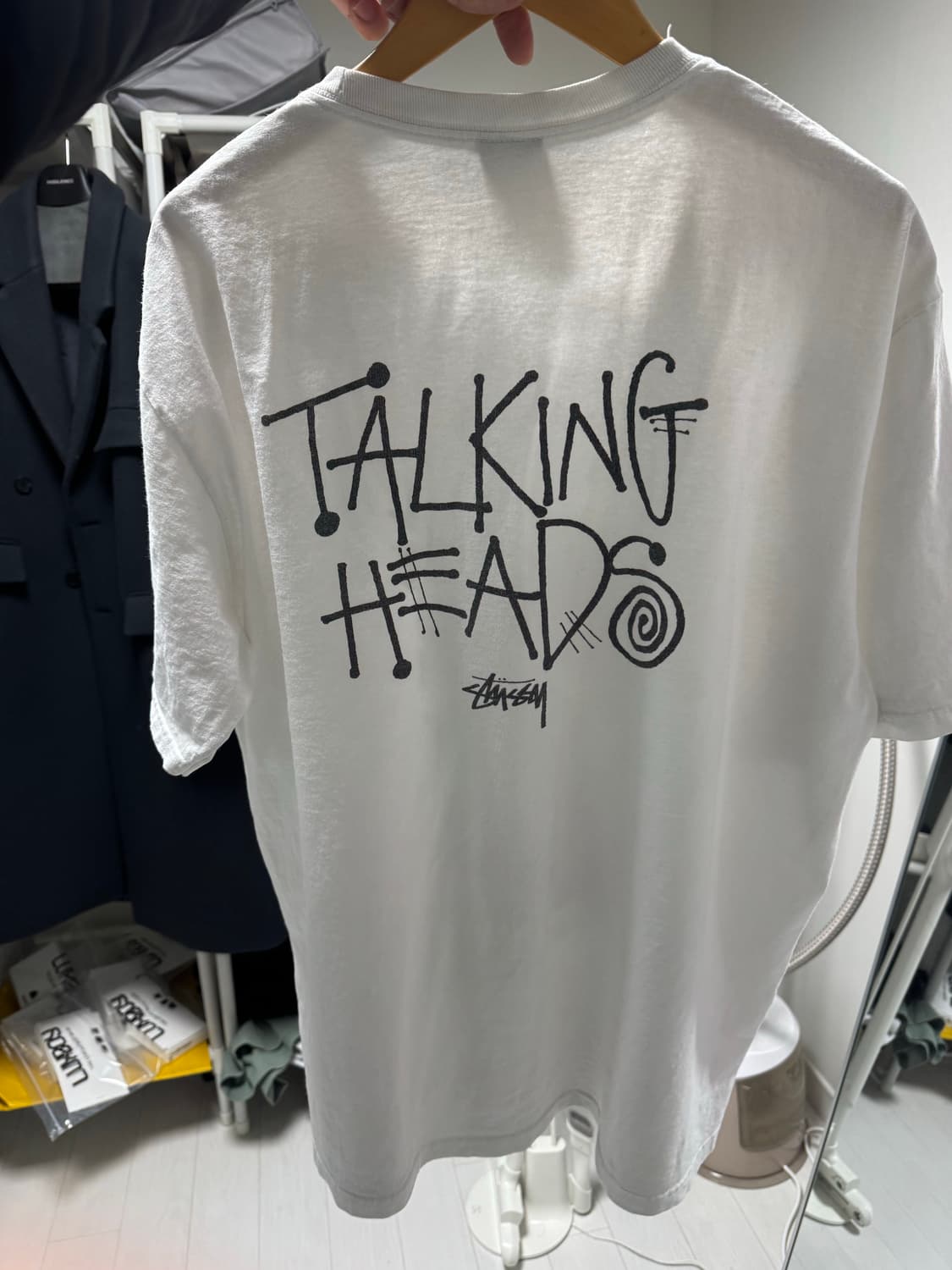 스투시 X 토킹헤즈 반팔티셔츠 XL 상품이미지3