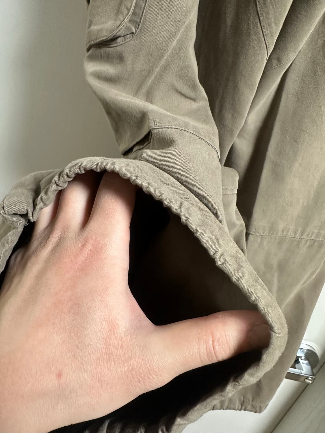 폴리테루 벨티드카고 올리브그레이 3사이즈 상품이미지3