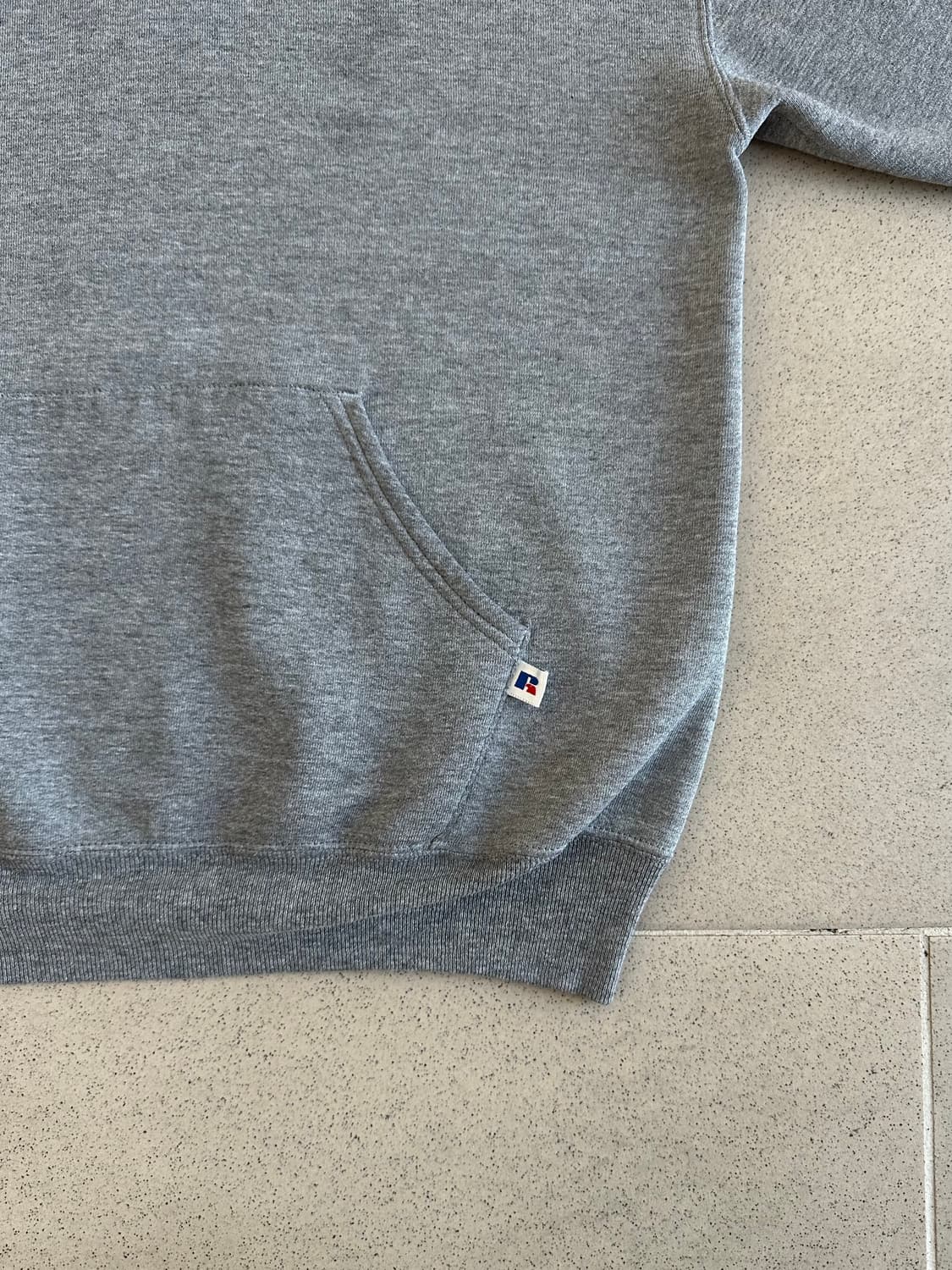 90s 빈티지 러셀 후드 그레이 L USA 상품이미지3