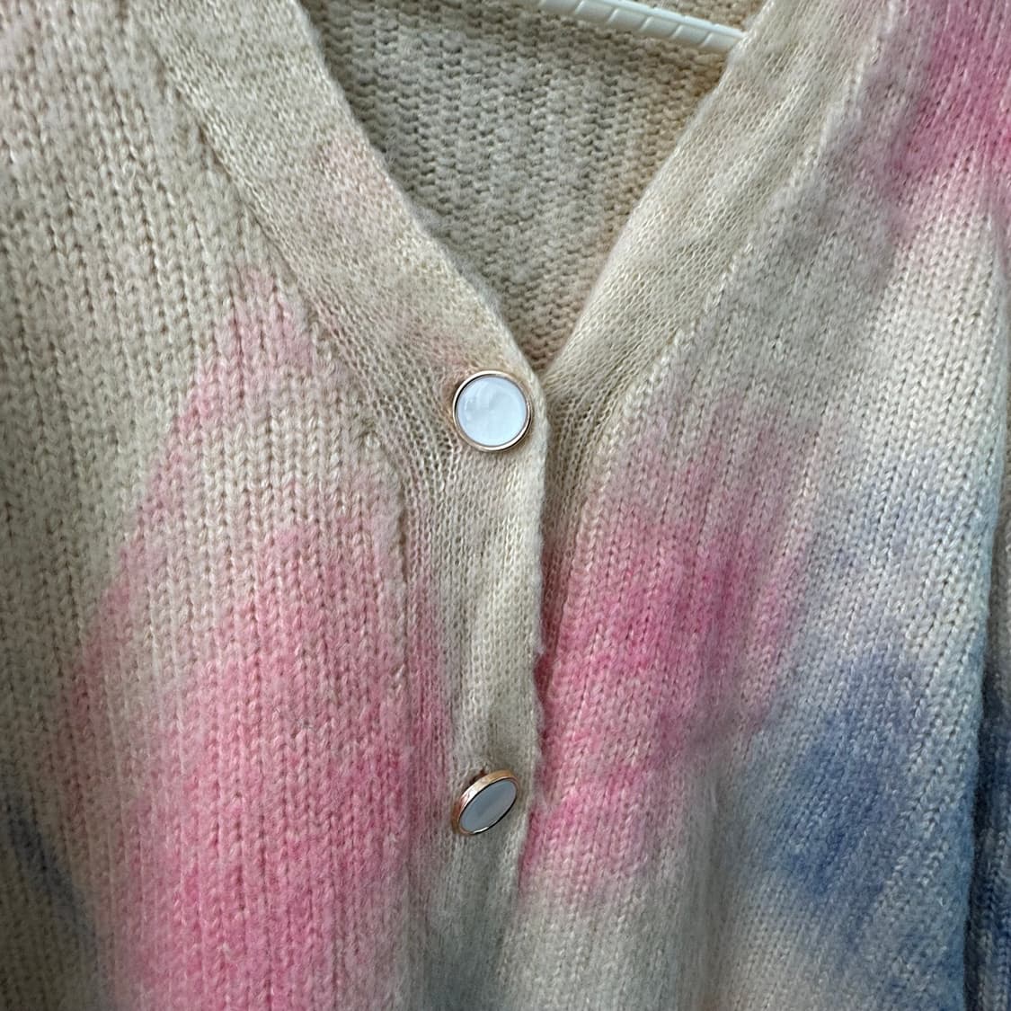 파스텔 솜사탕 니트 가디건 프리 상품이미지7