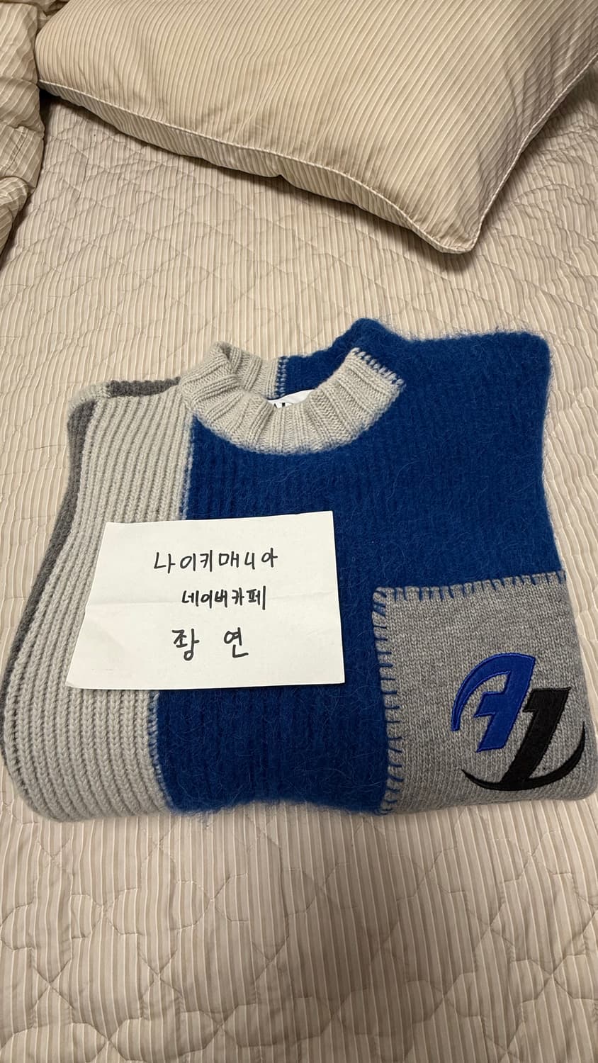 [L-XL] 자라 x 아더에러 패치워크 니트 상품이미지1