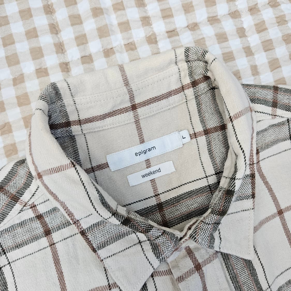 에피그램 춘추 긴소매 셔츠 남자100 상품이미지2