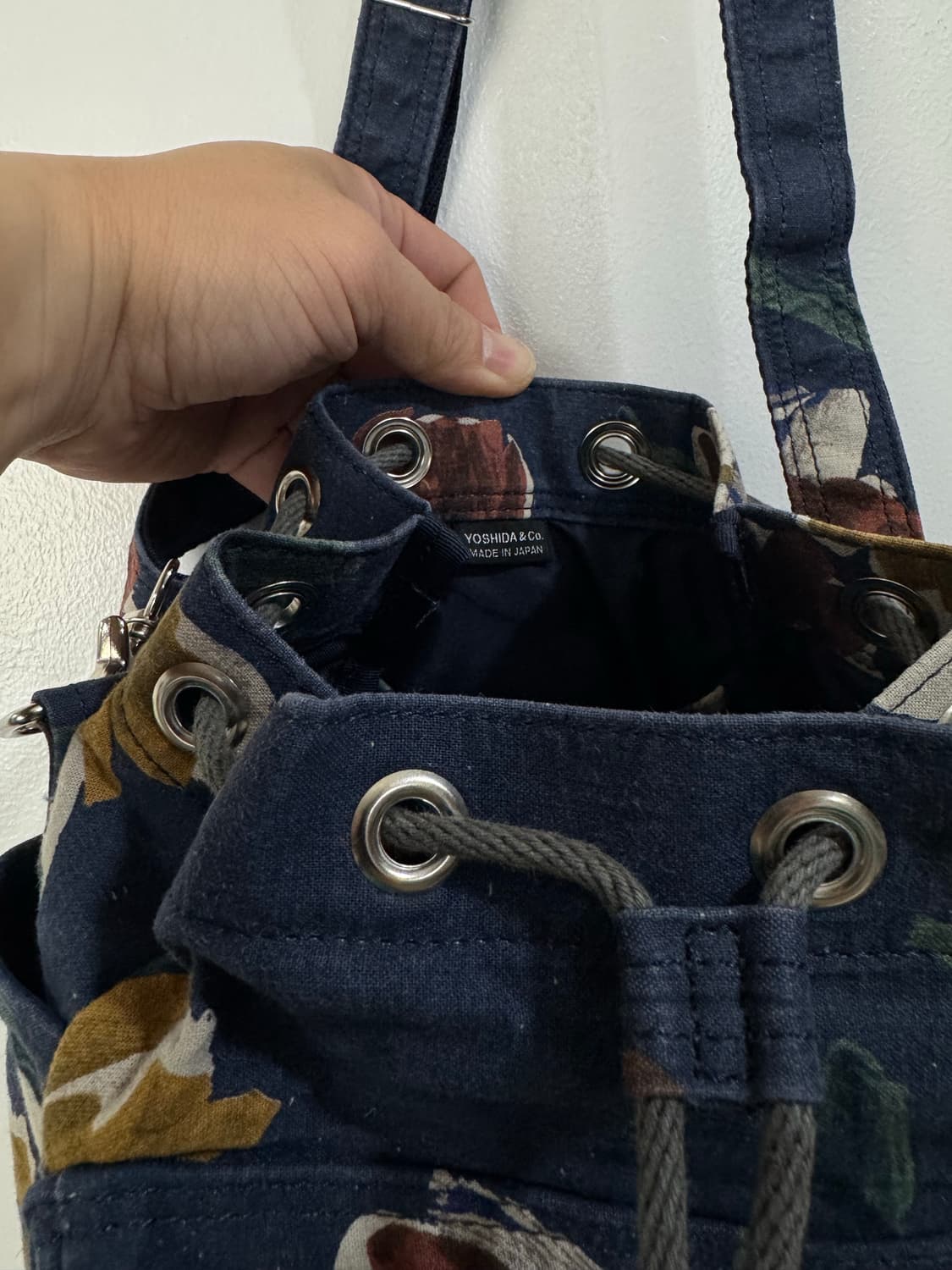 요시다포터 2way 플로럴패턴 벌룬삭 상품이미지4