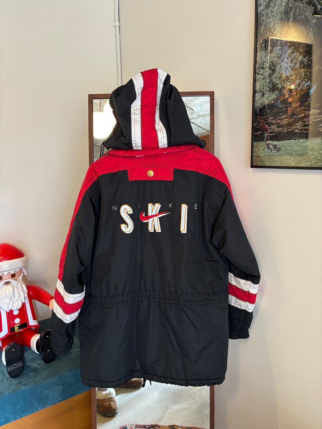 나이키 스포츠 스키 자켓 블랙/레드 상품이미지8