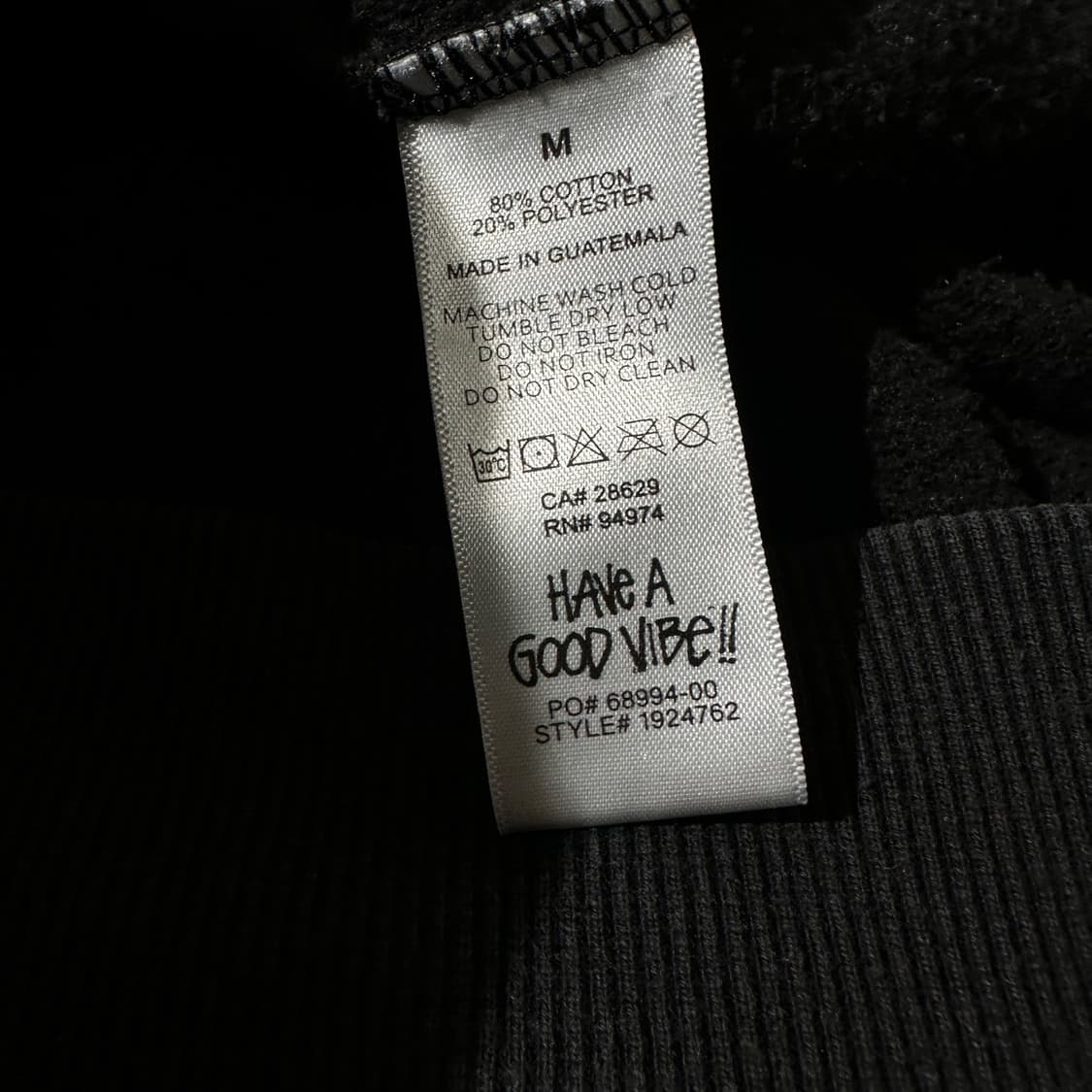 스투시 재팬 스탁로고 후드 블랙 상품이미지8