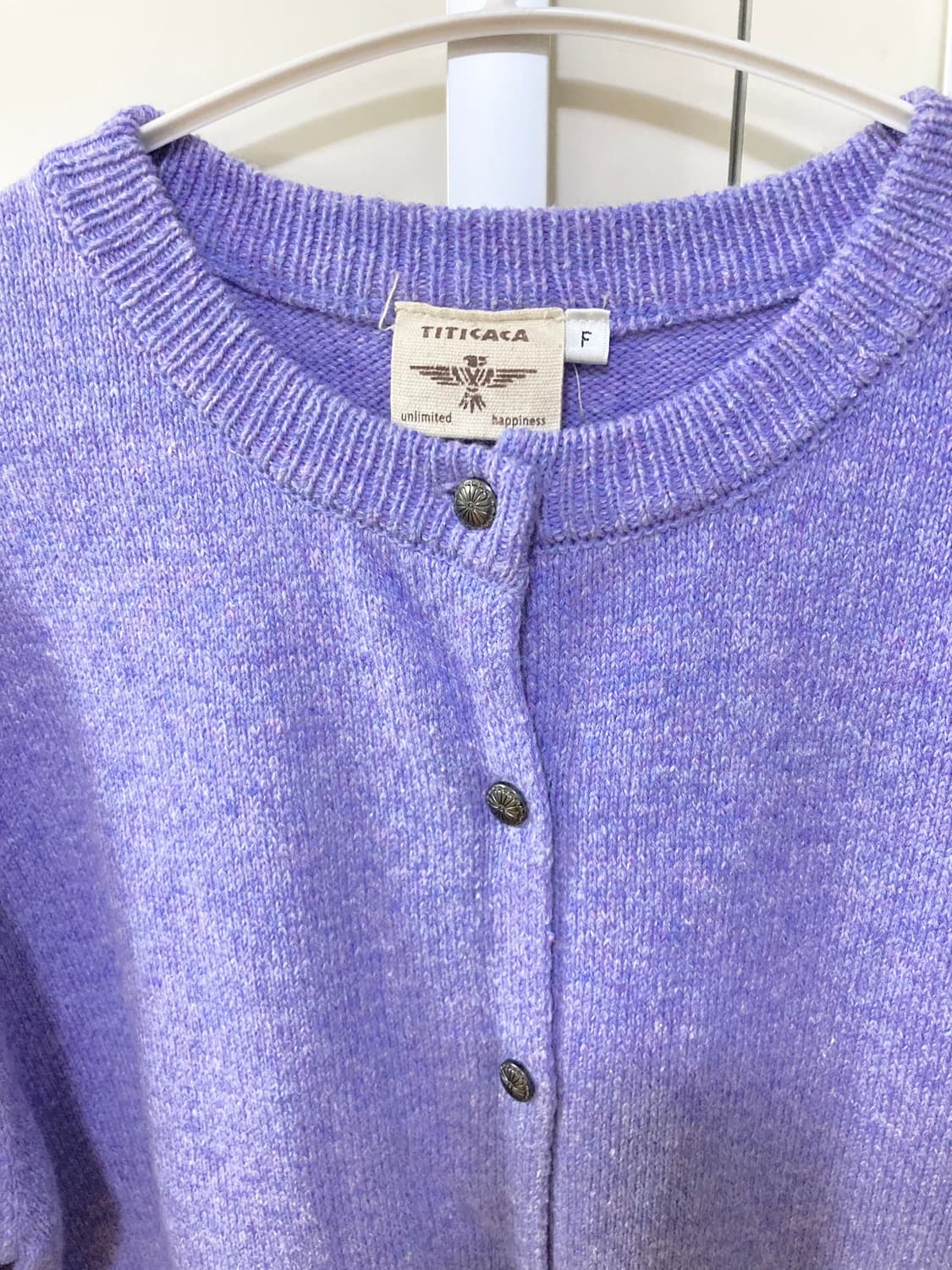 티티카카 퍼플 가디건 상품이미지2