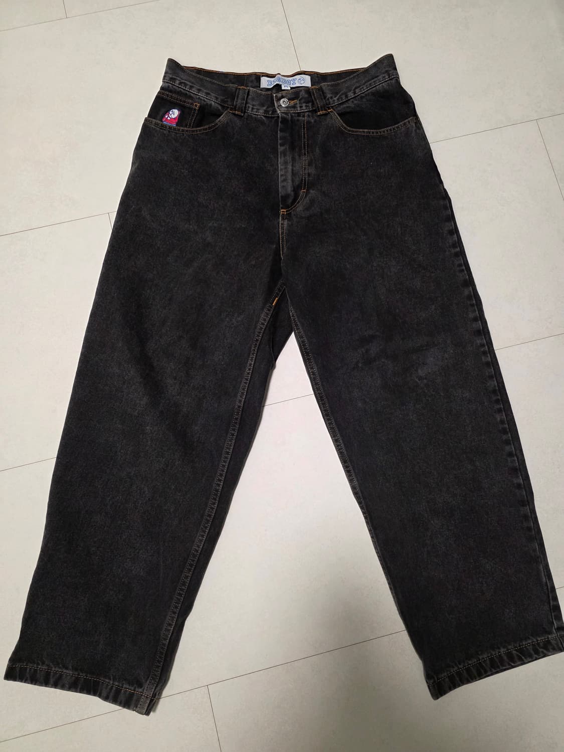 폴라 빅보이 구버전 워시드블랙 M(22시즌) 상품이미지2