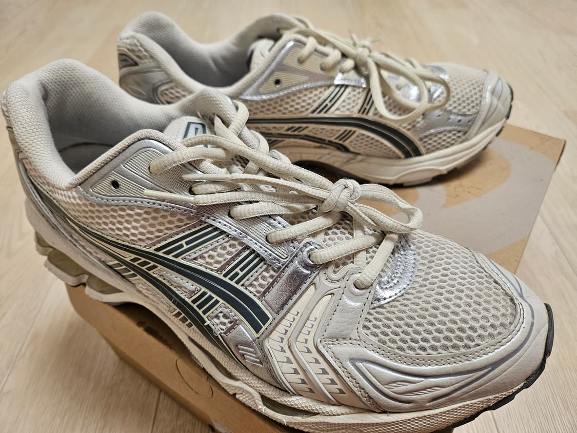 아식스 젤 카야노 14 버치 다크 퓨터 280(상태좋음 박스있음) 상품이미지5