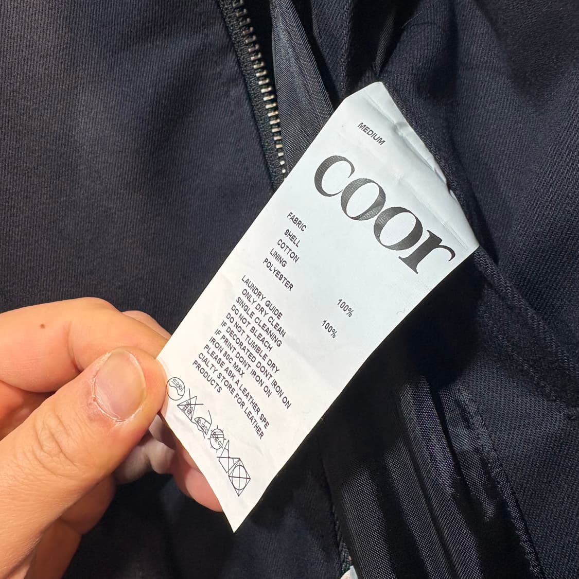 [L] Coor 쿠어 블루종 상품이미지7