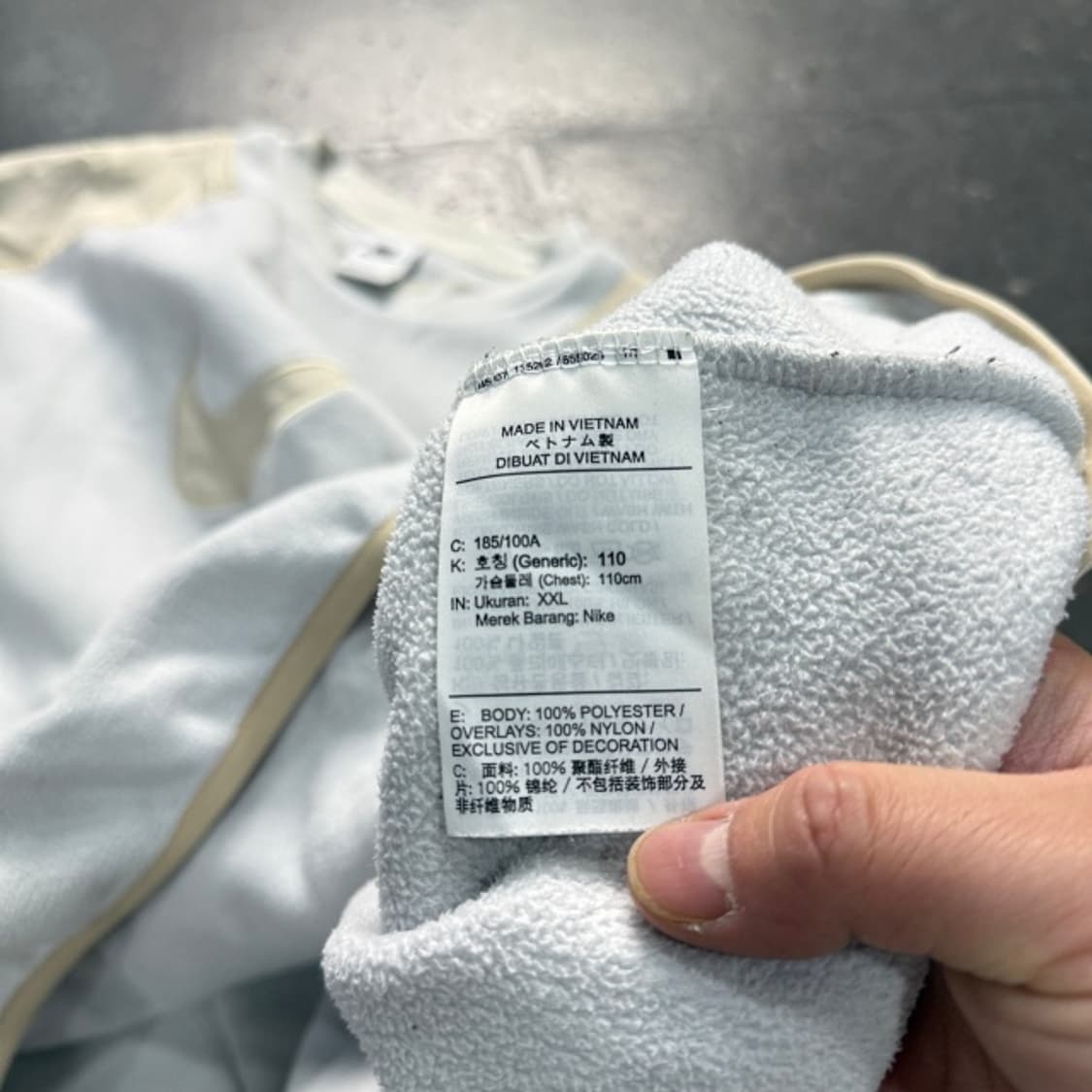 105 나이키 빅스우시 후리스 맨투맨  상품이미지4