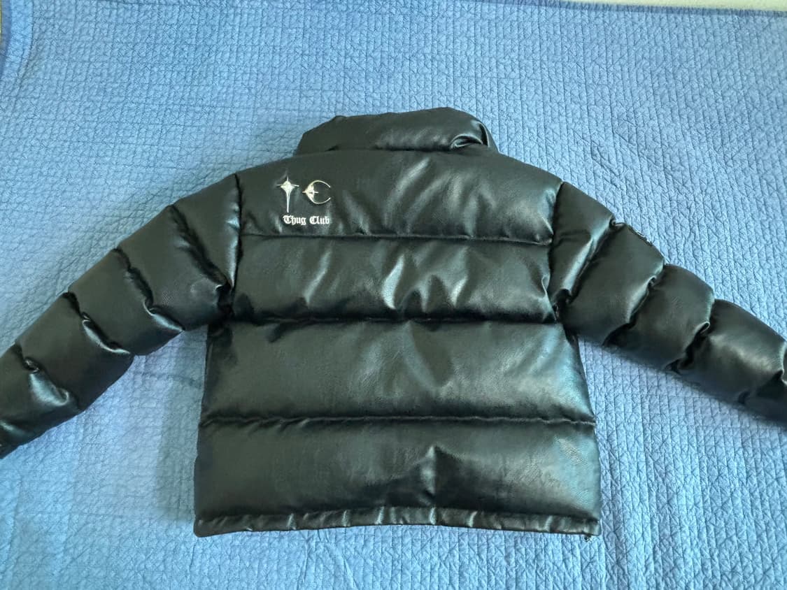 [1사이즈] 떠그클럽 TC 레더 푸퍼 자켓(TC LEATHER PUFFE 상품이미지3