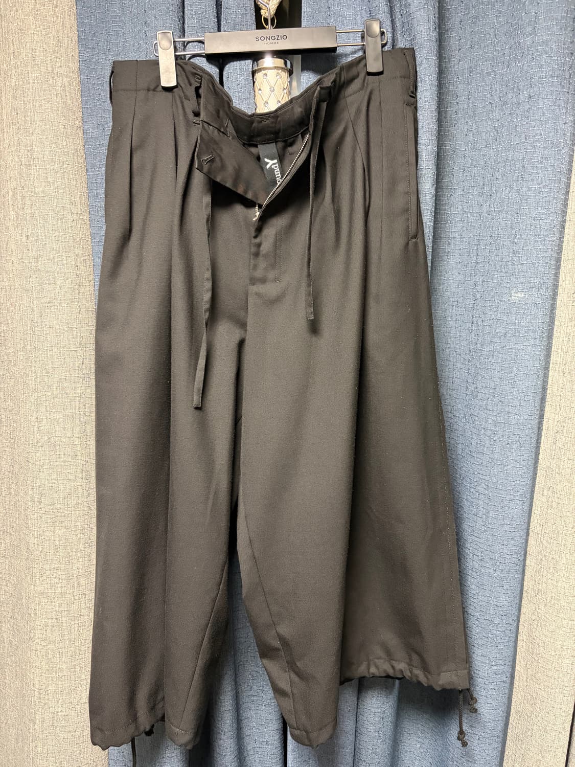 요지 야마모토 그라운드y 벌룬팬츠 상품이미지1