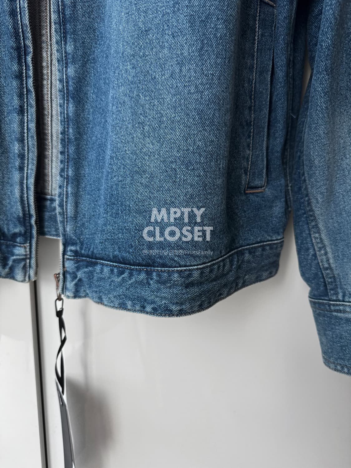 [48] 준지 juun.j 더블포켓 집업 데님자켓 상품이미지4