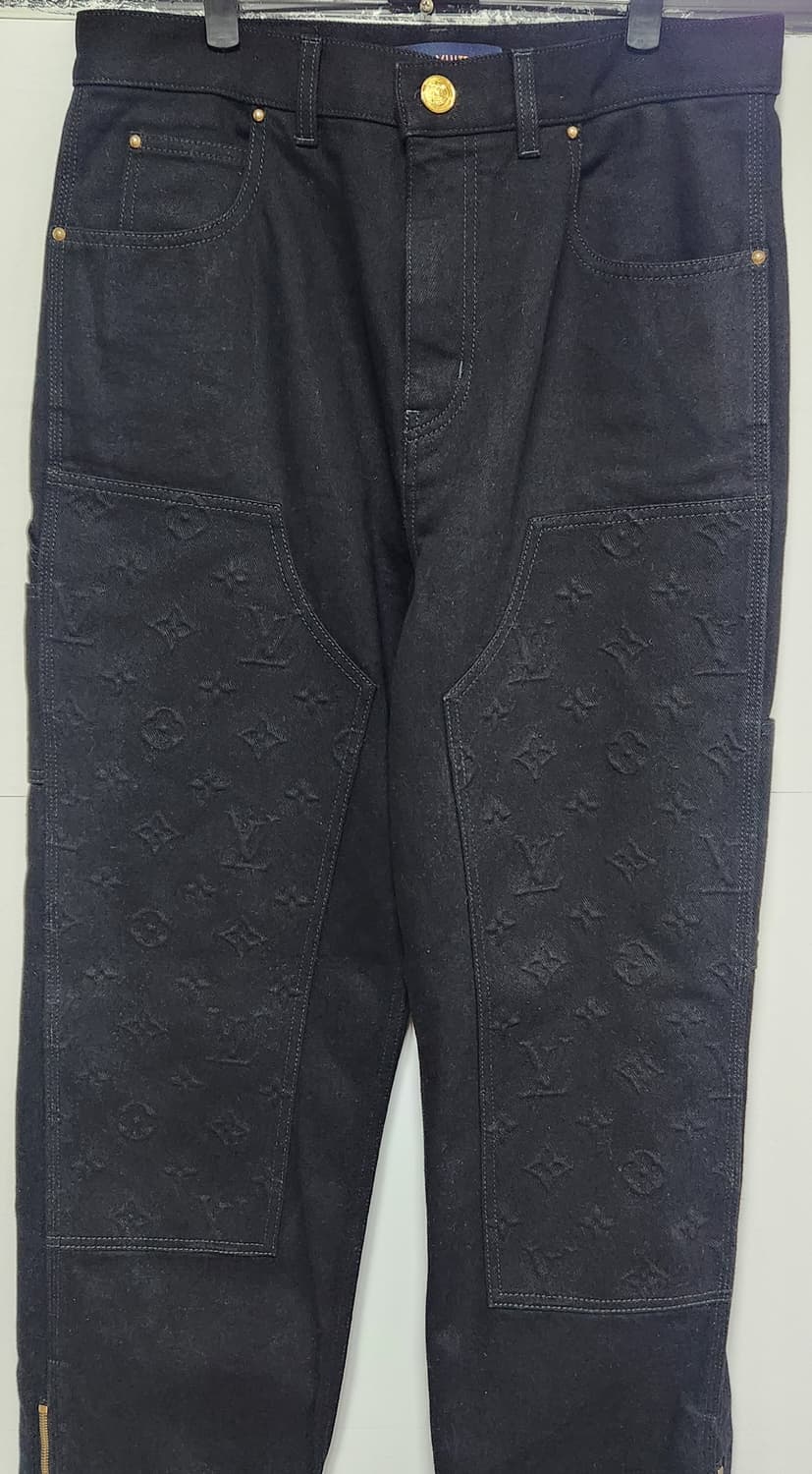 루이비통 블랙진 청바지 매장판정품 허리32사이즈 상품이미지2