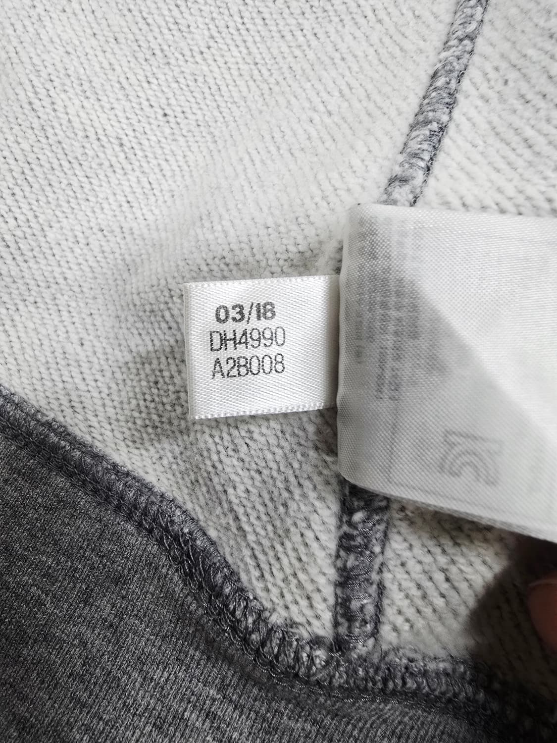 아디다스  kaval 그레이 기모 후드집업' 상품이미지10