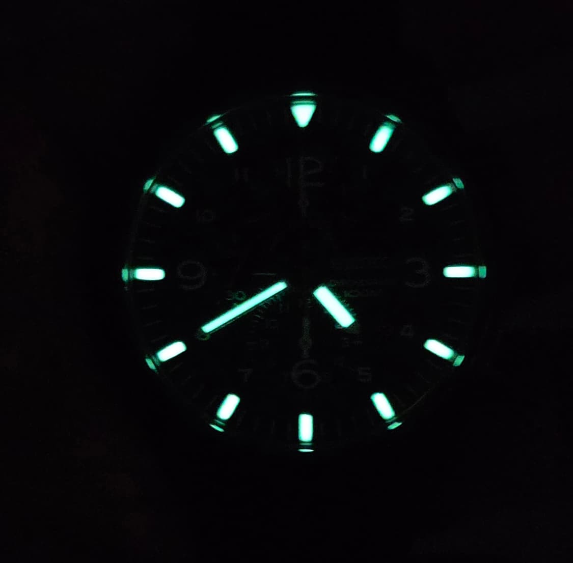 세이코 (SEIKO) SNDA65 밀리터리 크로노 그래프 블랙 시계 상품이미지6