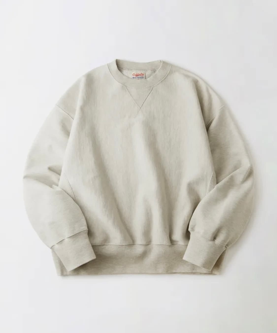 아웃스탠딩 헤비 스웻 맨투맨 오트밀 L 상품이미지7