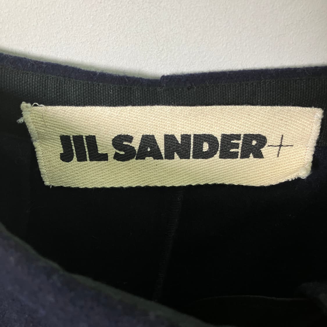 질샌더 네이비 울 플리츠 스커트 36 상품이미지3