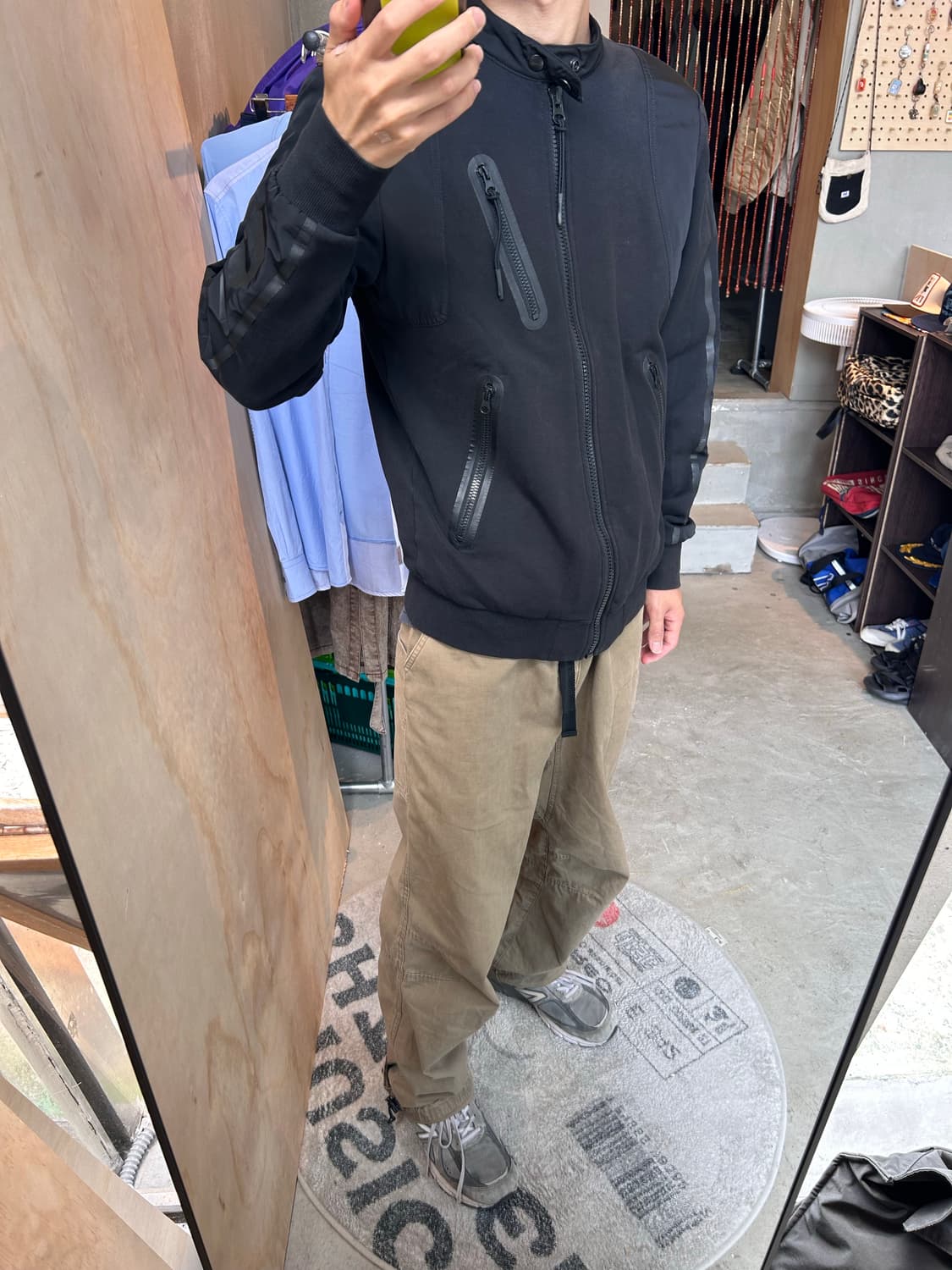 디젤 해체주의 블루종 자켓 상품이미지3