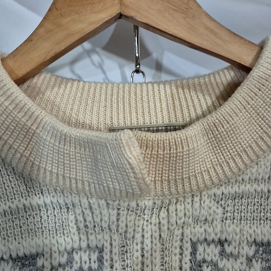 Brirish Taste 패턴 니트 상품이미지3