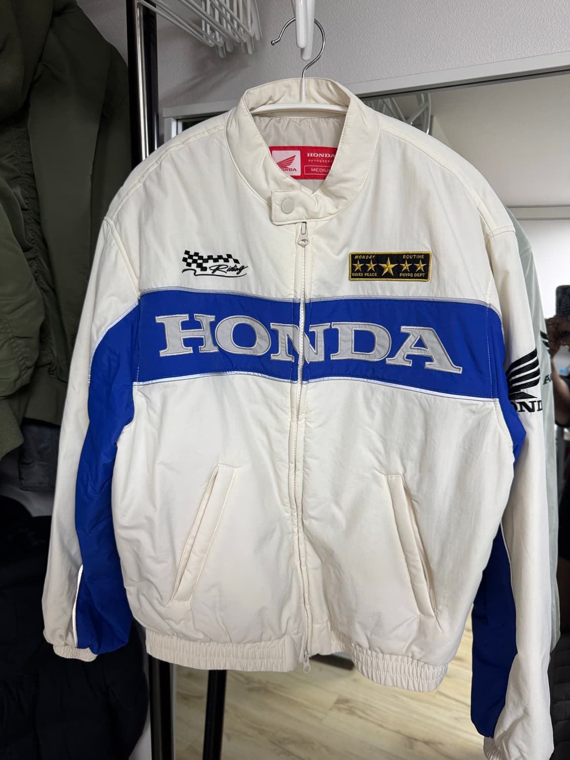 혼다 레이싱 블루종 자켓 상품이미지1