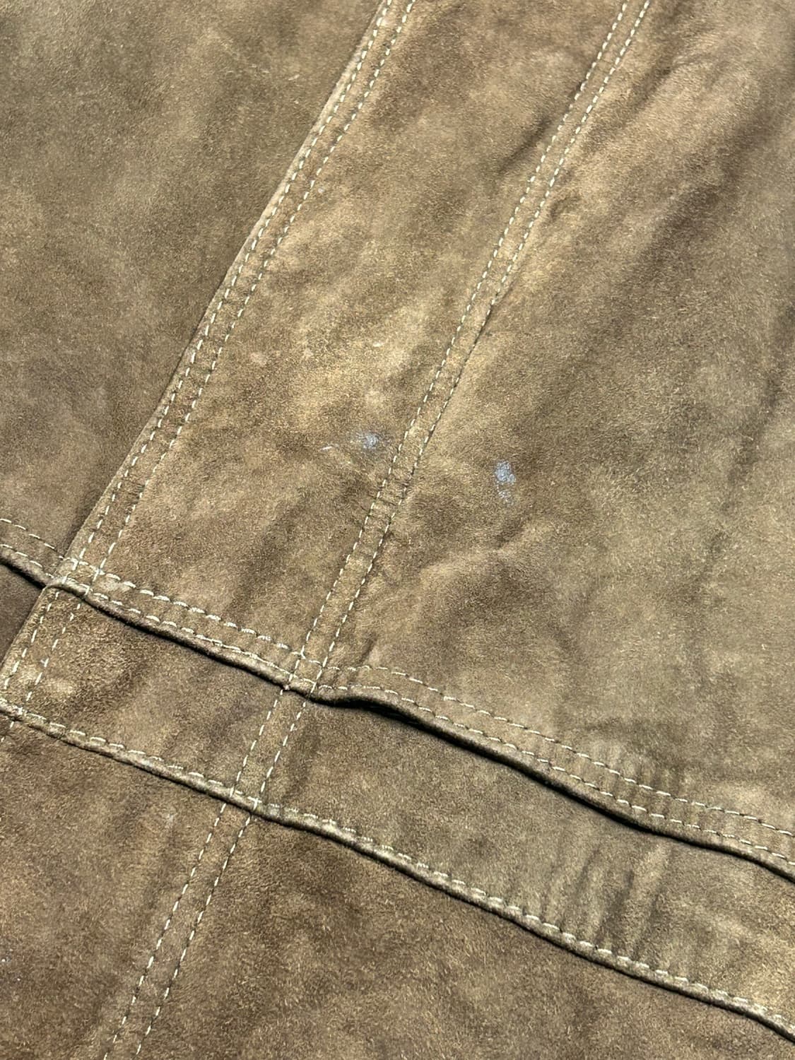 90s 버버리 스웨이드 하프코트 상품이미지9