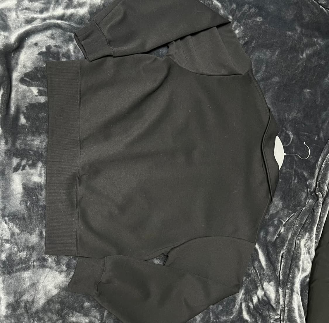 [M] 새상품) 탑텐 블랙 기모 하프집업 맨투맨 상품이미지2