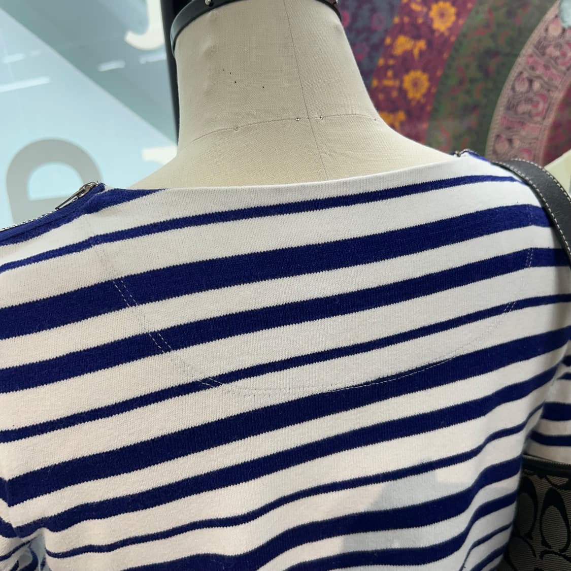Burberry Blue Stripe T-Shirts 상품이미지6