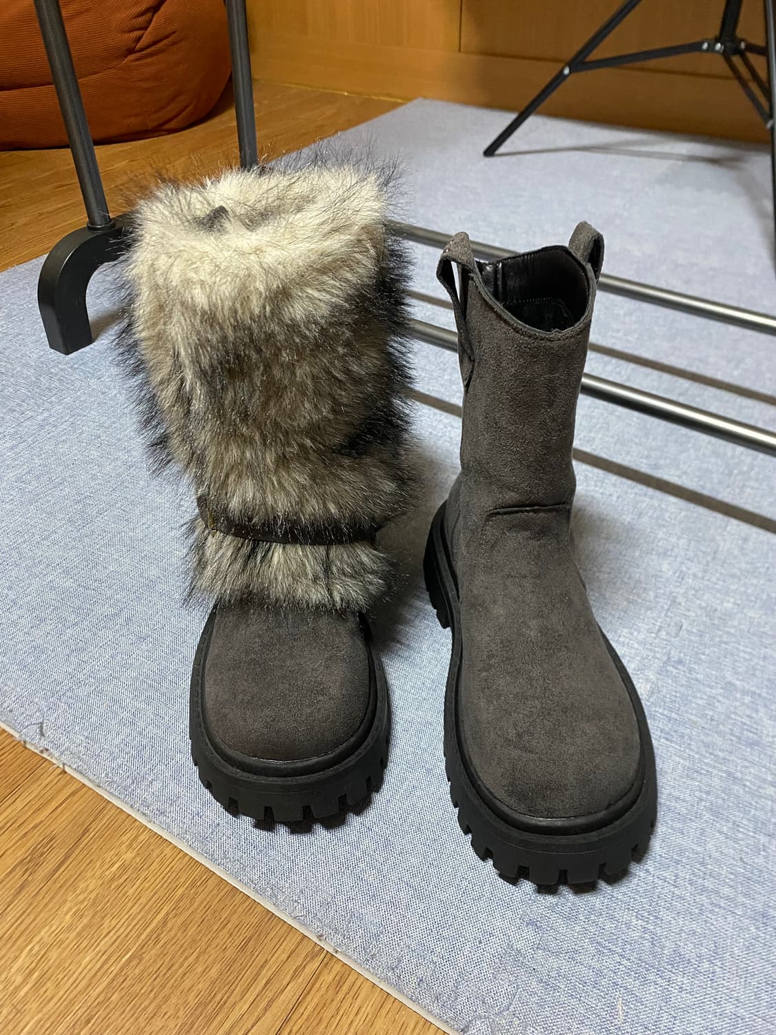 디자이너 퍼부츠 상품이미지10