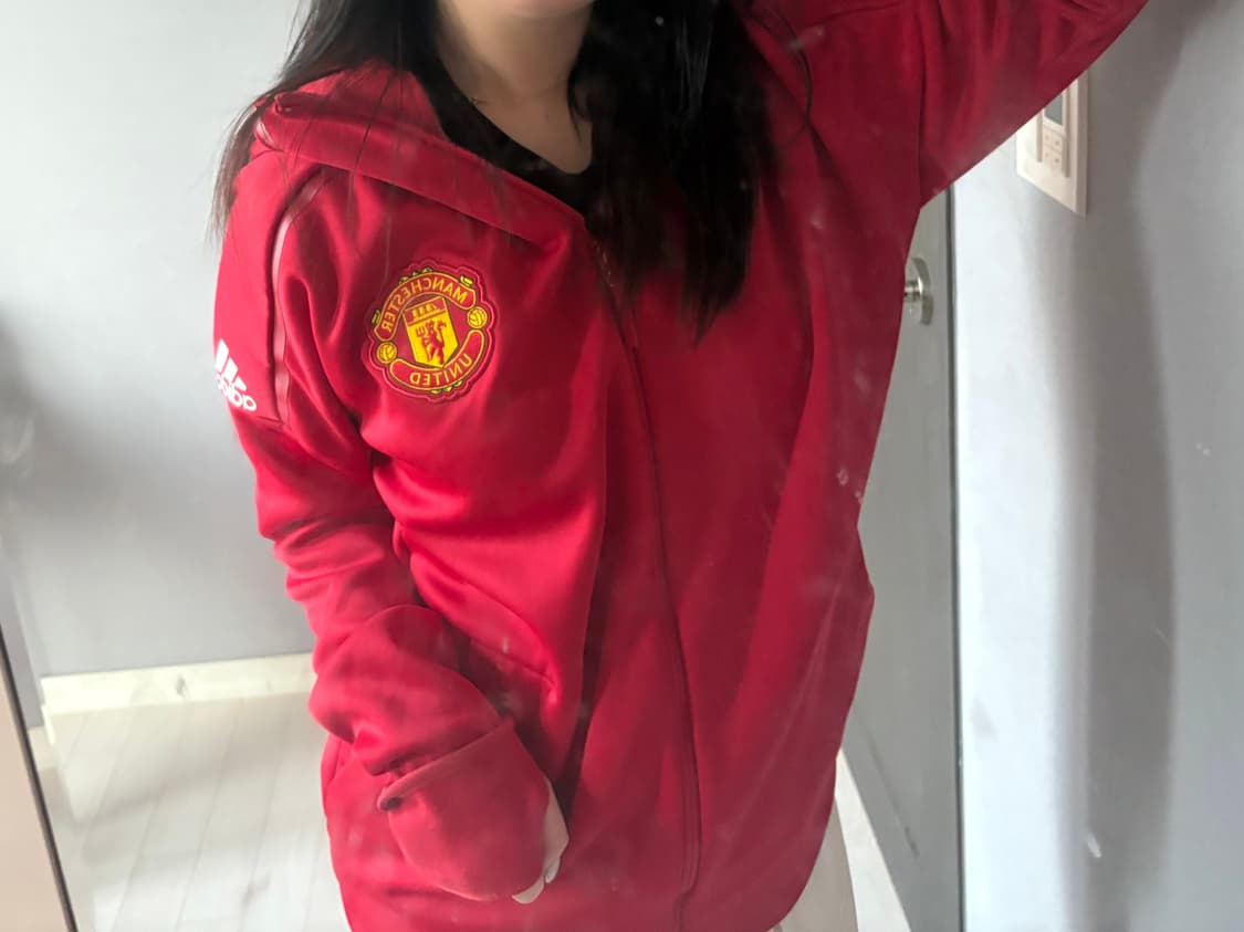 맨체스터 유나이티드 아디다스 져지 집업 상품이미지1