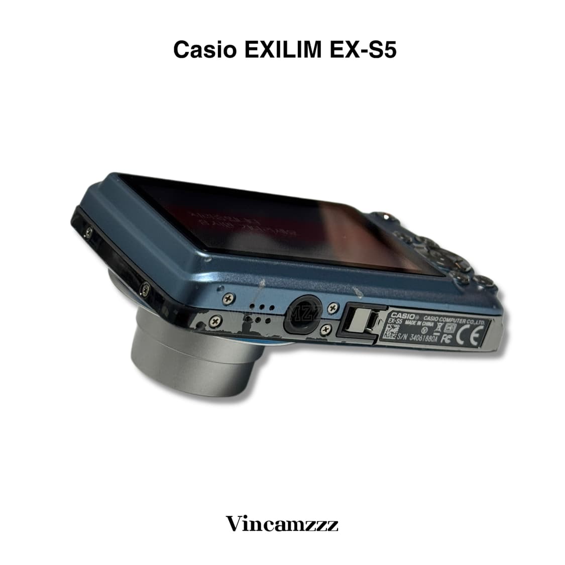 Casio 카시오 엑슬림 exilim EX-S5 디지털 카메라 상품이미지5