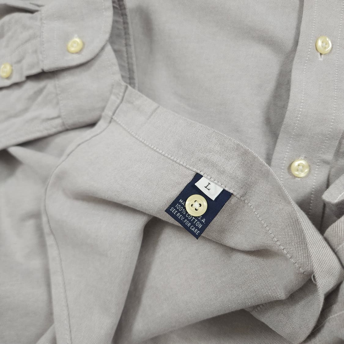 L(100) 폴로 랄프로렌 코튼 셔츠 상품이미지6