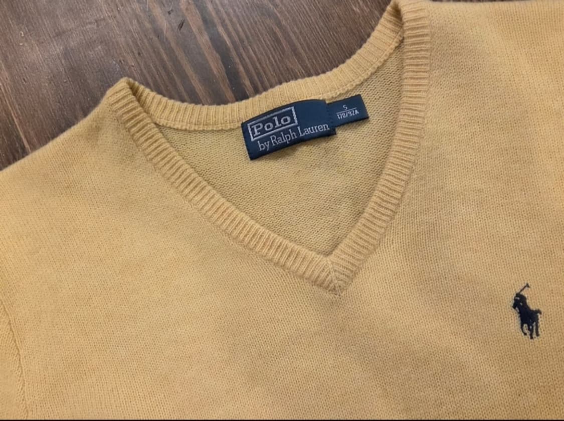 (66~77) 폴로랄프로렌 램스울 브이넥니트 상품이미지4