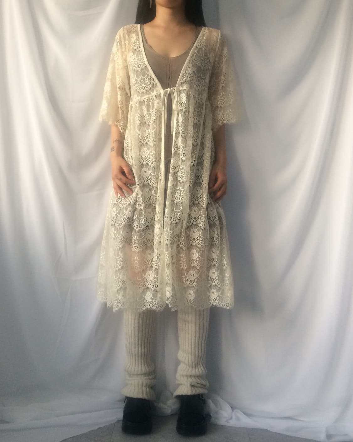 Lace long cardigan 상품이미지8
