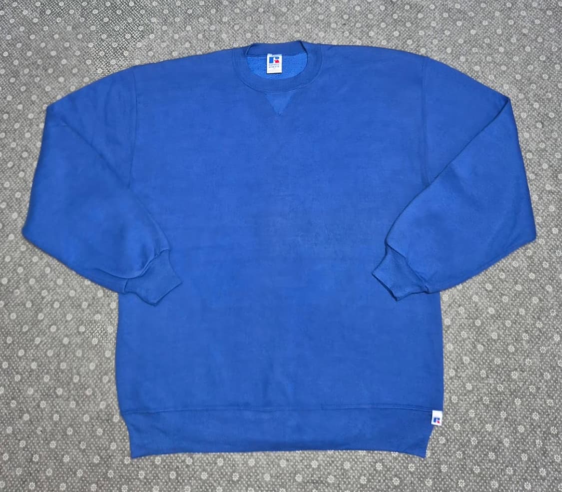 [XL] 90s US Made 러셀 블루 스웻 -324 상품이미지1