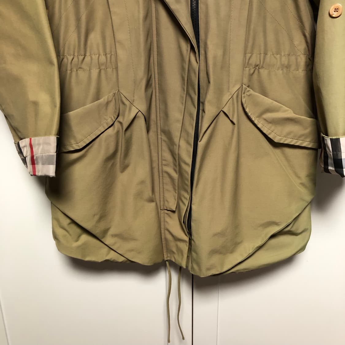 버버리 정품 자켓 여성용 노바체크 상품이미지3