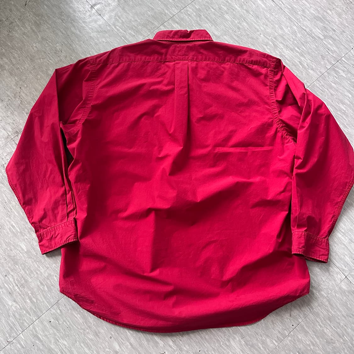 90년대 폴로 골프 폴로베어 셔츠 (XL, 레드) 상품이미지7