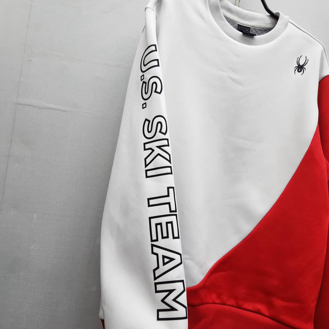 스파이더 사이드 레터링/패치 맨투맨 L 상품이미지3