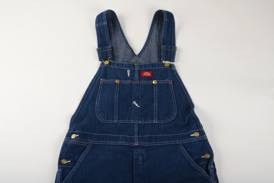 [32인치] 디키즈 데님 오버롤 멜빵바지 상품이미지2
