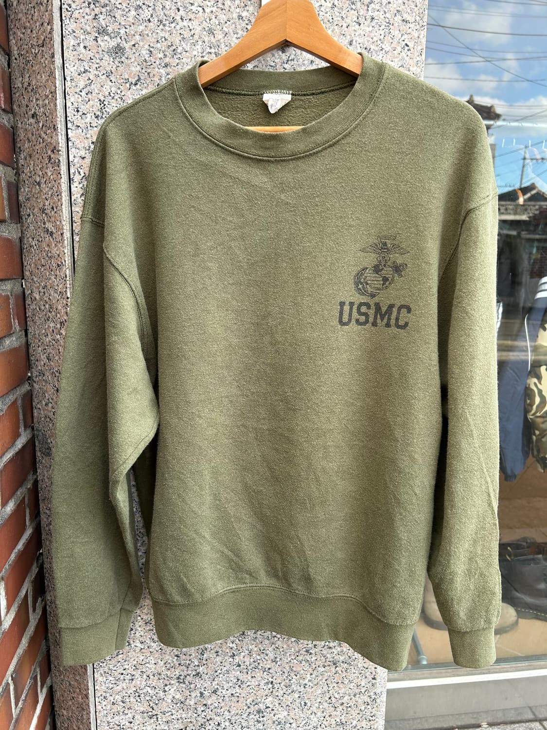 빈티지 USMC 미해병대 스웻셔츠 상품이미지1