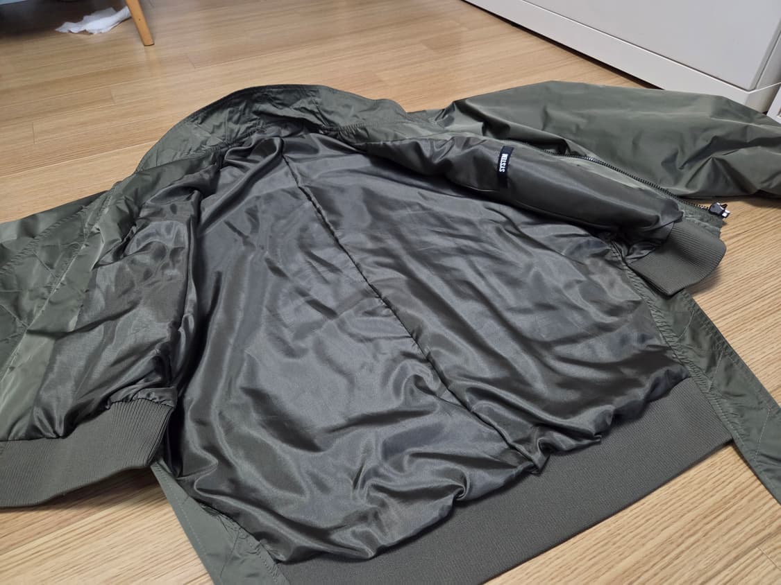 시스템 옴므 언발 항공 MA-1 블루종 점퍼 상품이미지5
