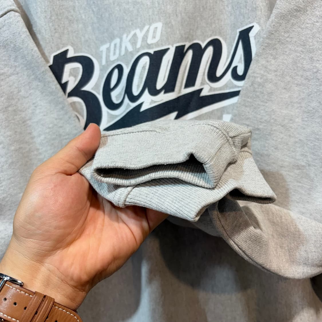 [XL] CHAMPION X BEAMS 챔피온 빔즈 스웻 셔츠 상품이미지3
