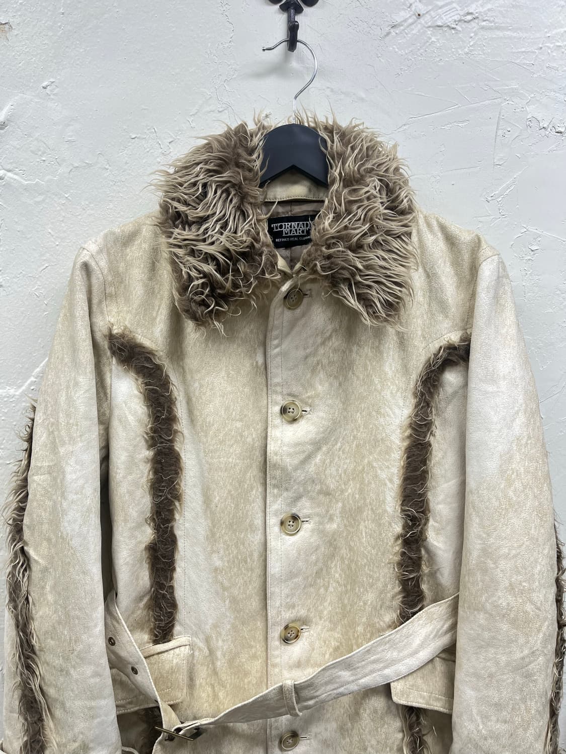 Tornado mart 00s trimming fur mouton jac 상품이미지3